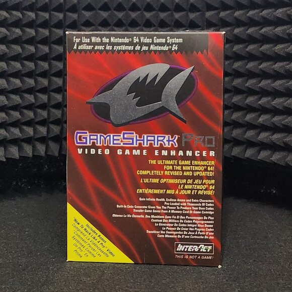 N64 Game Shark Pro  V 3.3 With original box and VHS Tape - Picture 9 of 13